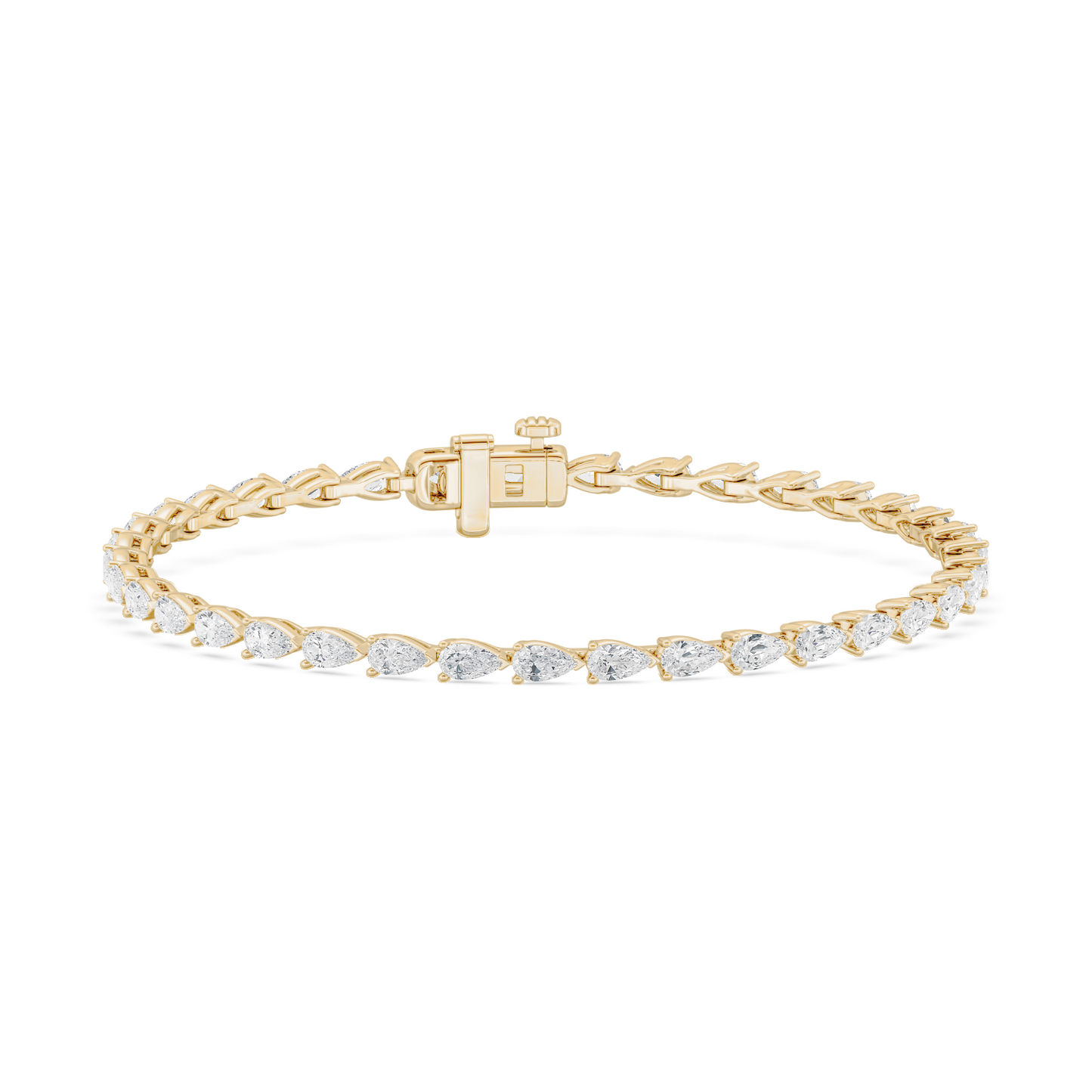 Pear Tennis Bracelet