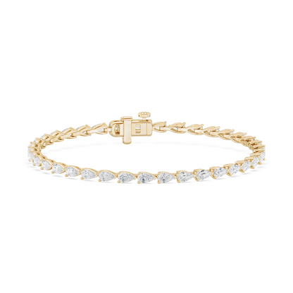 Pear Tennis Bracelet