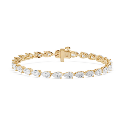 Pear Tennis Bracelet
